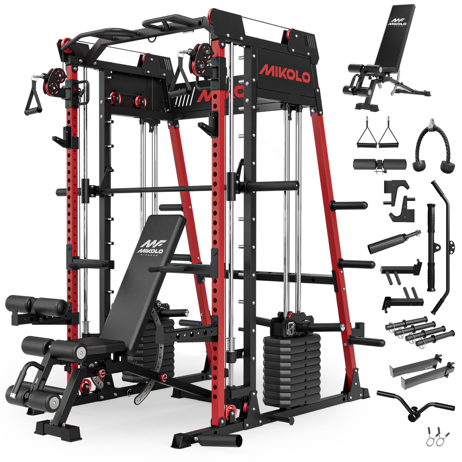M11 Elite-Red & Weight bench