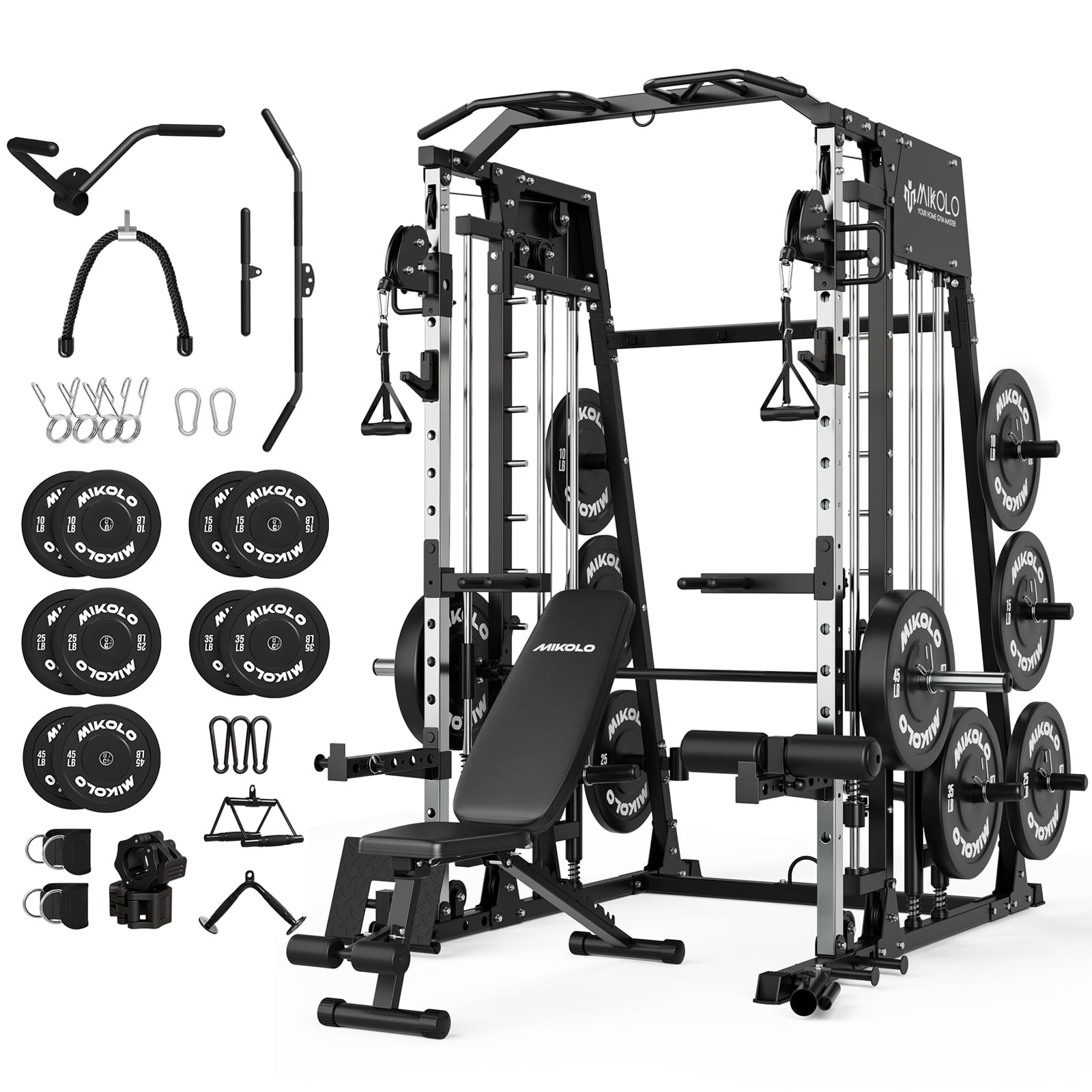 M4-Black (with bench & 260LBS bp )