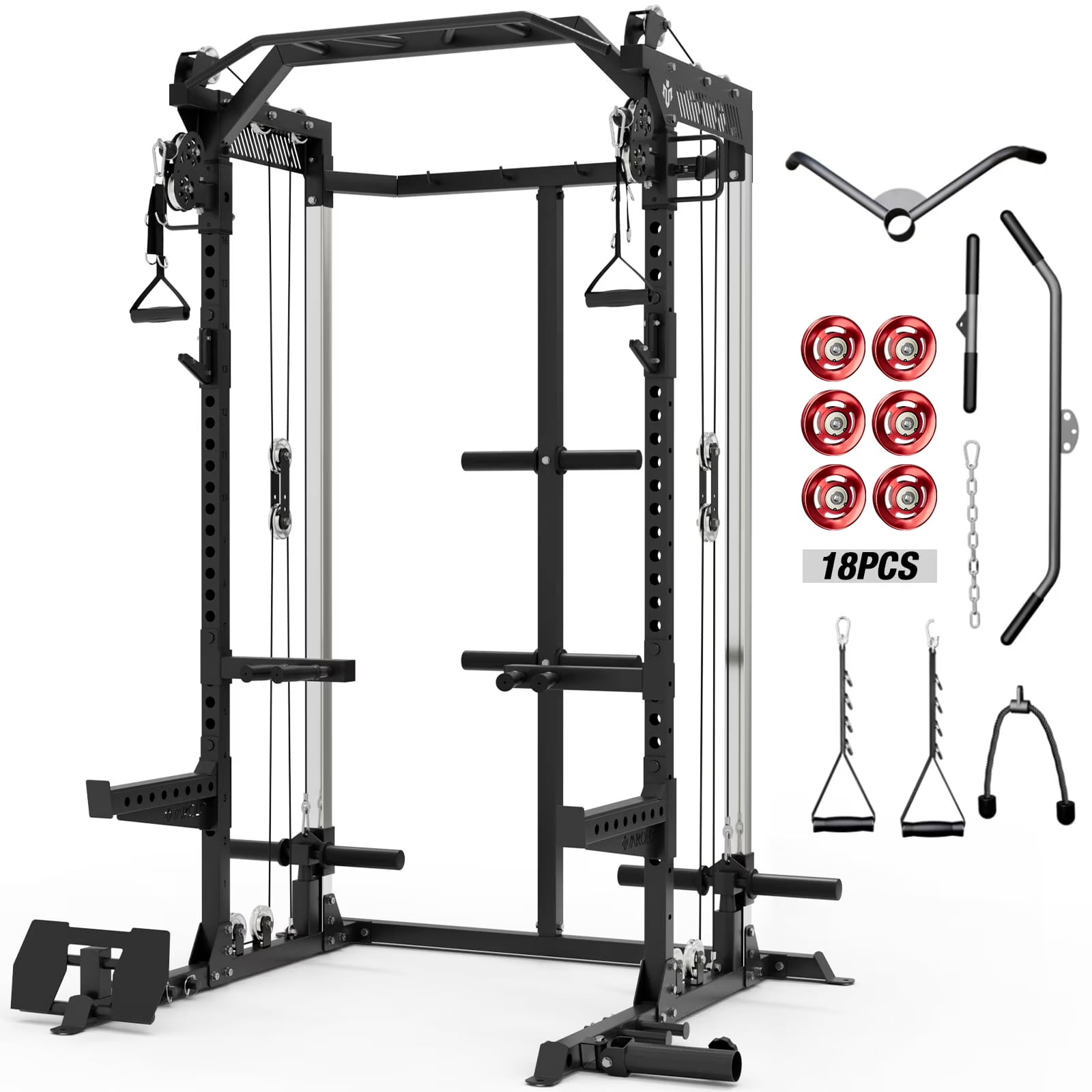 Power Cage -Black (Aluminum Pulley)