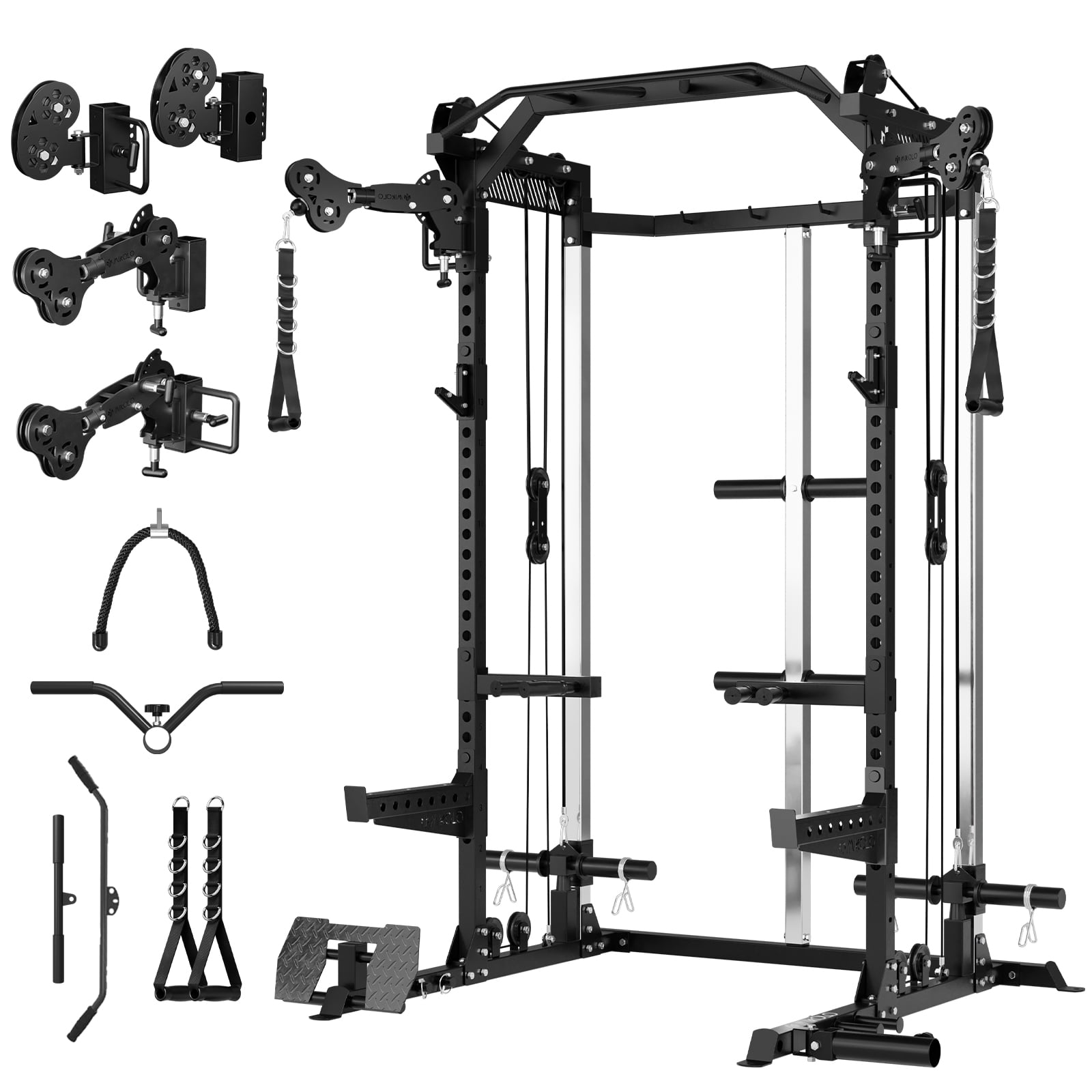 Power Cage-Black+ Functional Trainer Arm(PA00)