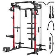 Power Rack, Pro-Grade Power Cage Home Gym with 1600lb Capacity, 30mm ...