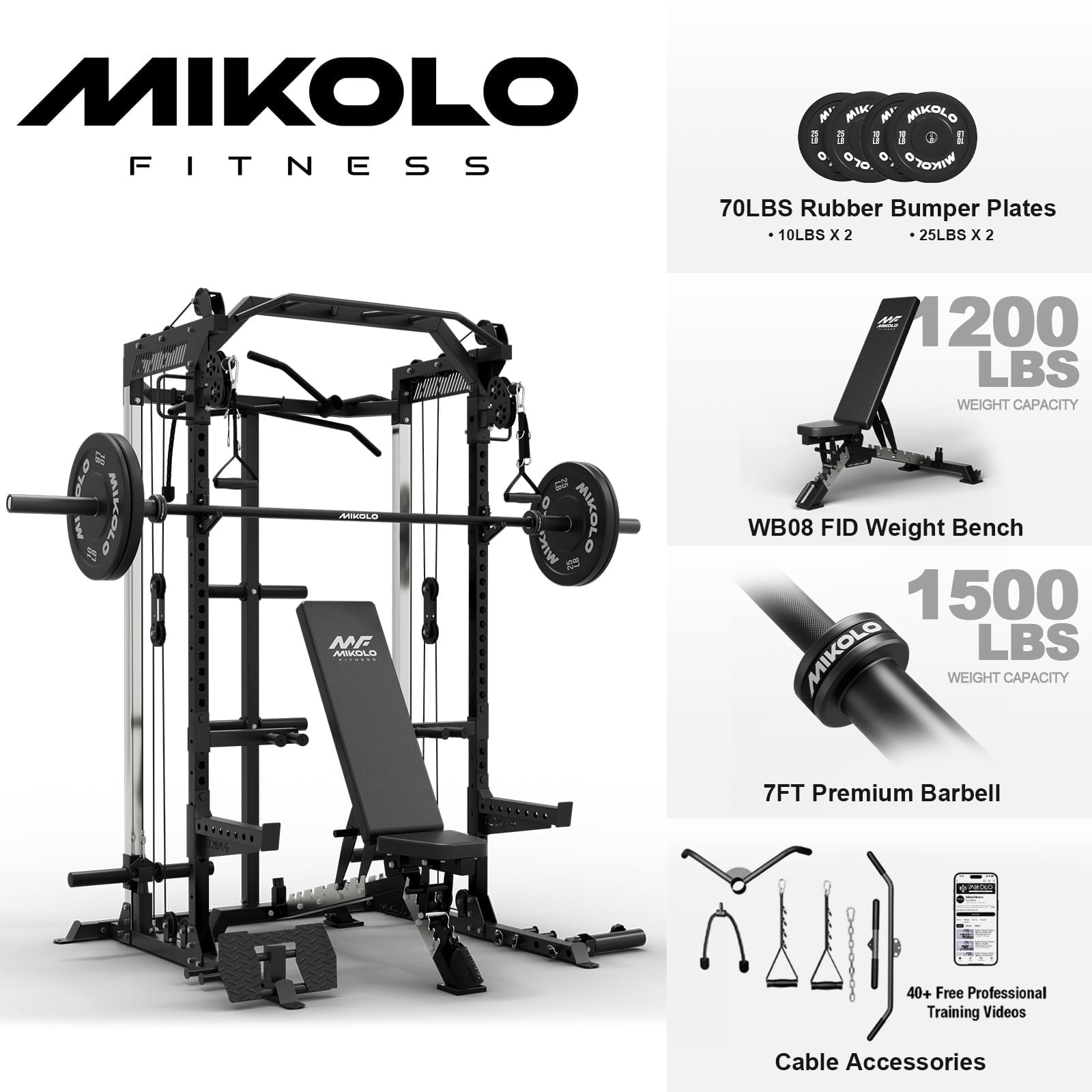 Power Cage/Black-Home Package/(10+25)x2LB