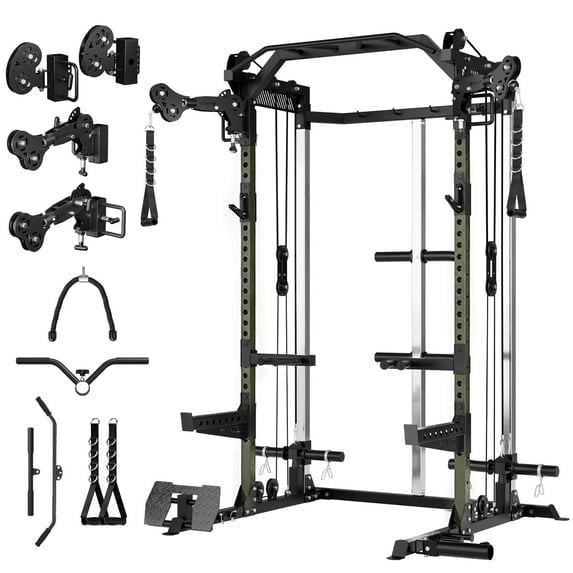 Power Cage-Green+ Functional Trainer Arm(PA00)
