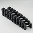 thumbnail image 1 of Mikolo Rubber Hex Dumbbell Set, Option in 550lbs, Strength Training Weight Set Home Gym, 1 of 11