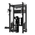 thumbnail image 1 of Mikolo Anubis-2.0 Smith Machine with Weight Stack, 3“×3” All-in-One Power Cage with LAT Pulldown & Cable Crossover, 3200LBS Multi-Function Trainer with Aluminum Pulley System with Weight Bench, 1 of 22