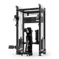 thumbnail image 1 of MIKOLO ANUBIS Power Cage, All-in-One Power Rack Cage with Weight Stack, 2000LBS Power Cage Squat Rack, Dual Pulley Cable Crossover System for Home Gym with Weight Bench, 1 of 19