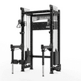 thumbnail image 1 of MIKOLO ANUBIS Power Cage, All-in-One Power Rack Cage with Weight Stack, 2000LBS Power Cage Squat Rack, Dual Pulley Cable Crossover System for Home gym, 1 of 20