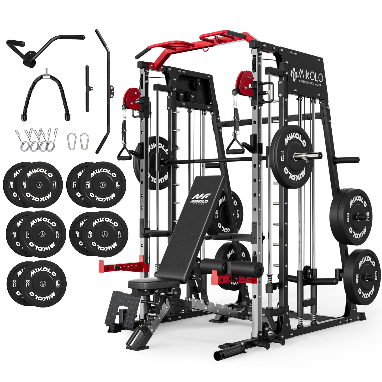 M4|Red Package (bench & BP 340LBS )