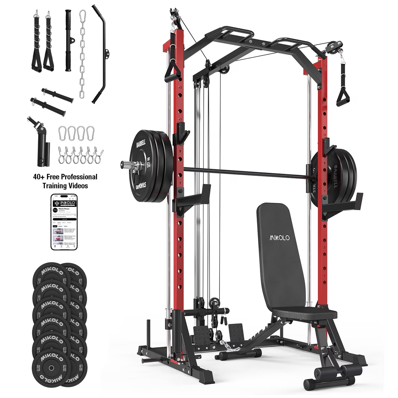 Mikolo-Smith-Machine-Home-Gym-