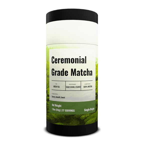 Mikos Java House Ceremonial Matcha, Premium Japanese Shade-Grown Green Tea, Stone Ground Powder, First Harvest, 1.9oz Tube (27 Servings)