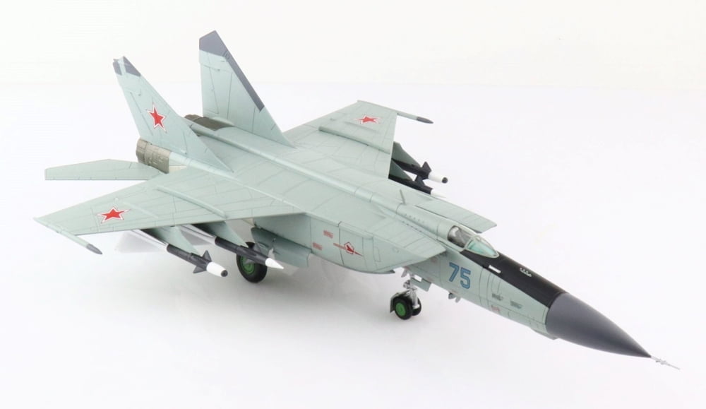ホビーマスタ―　1/72ダイキャスト完成品 「MiG-25PDS Foxbat」 MiG-25PD Foxbat-E 1:72 Diecast Model - Hobby Master HM