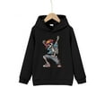 thumbnail image 1 of Mikrdoo 5T Kid Boys Casual Tops Hip Hop Style Dancing Skeleton Print 5-6 Years Boys Pullover Hoodie Sweatshirt For Daily Outdoor, 1 of 9