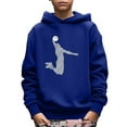 thumbnail image 1 of Mikrdoo Kid Boy's Spring Fall Sweatshirt Basketball Player Print Long Sleeve Comfy Loose Casual Pullover Hoodies Size 5-14, 1 of 8