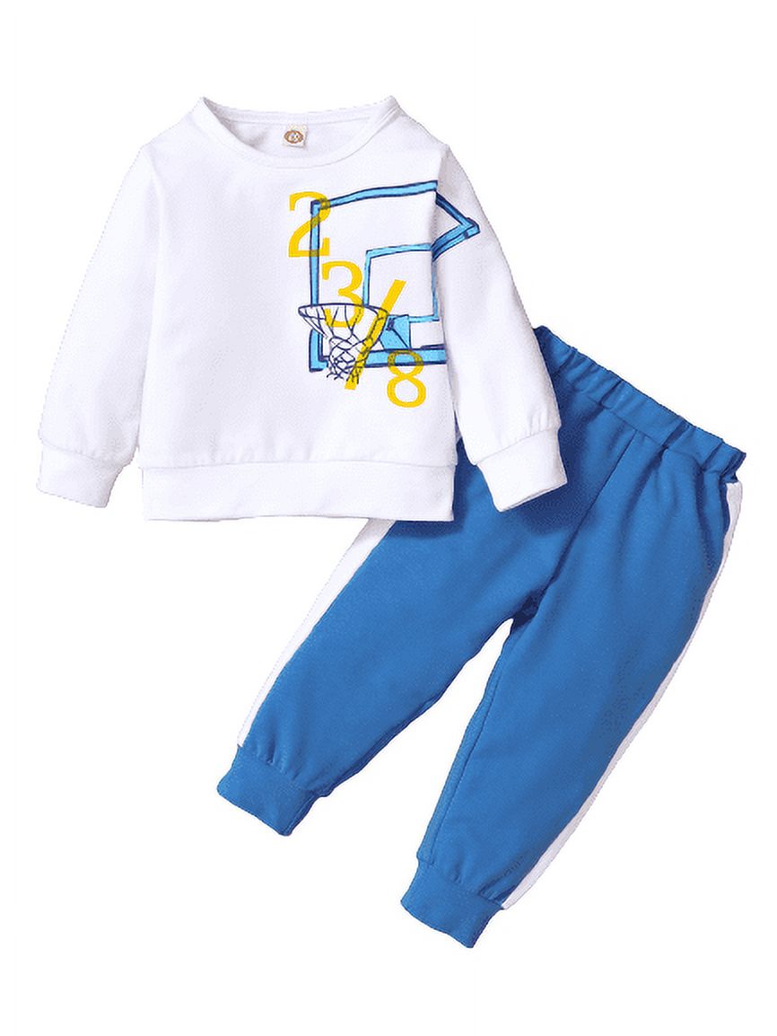 Mikrdoo Newborn Baby Boys Clothes 3 Months Baby Boys OOTD Basketball