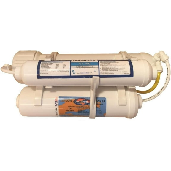 Mikro Omega TURBO Portable 3 Stage RO/DI Reef Aquarium Filter System with 150 GPD MEMBRANE