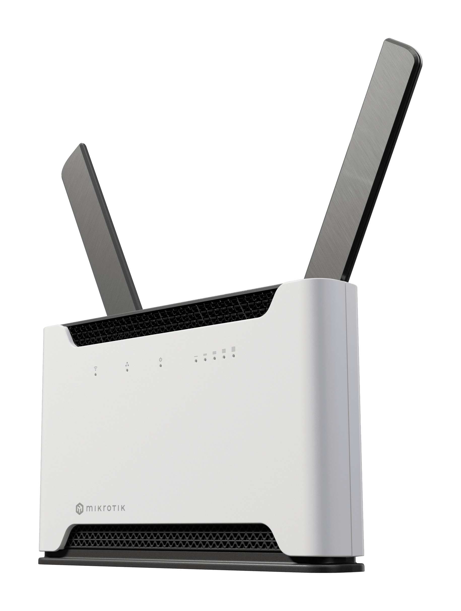 MikroTik  H53UiG-5HaxQ2HaxQ Chateau PRO ax Wi-Fi 6 Router, Quad-Core 2.2 GHz CPU, 4x4 MIMO, 5 Gigabit Ethernet Ports, USB 3.0 for Media Server or LTE Backup