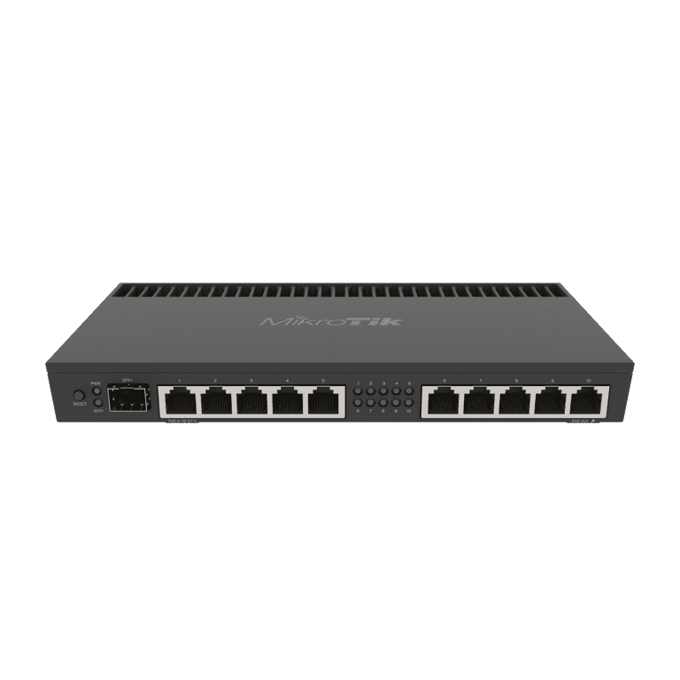 MikroTik RB4011 Ethernet 10-Port Gigabit Router (RB4011iGS+RM 