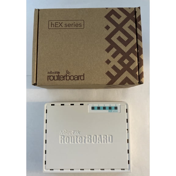 MikroTik hEX lite RB750r2 MPLS Router - White