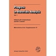 thumbnail image 1 of Mikrochimica ACTA Supplementa Progress in Materials Analysis: Vol. 1, Book 10, (Paperback), 1 of 1