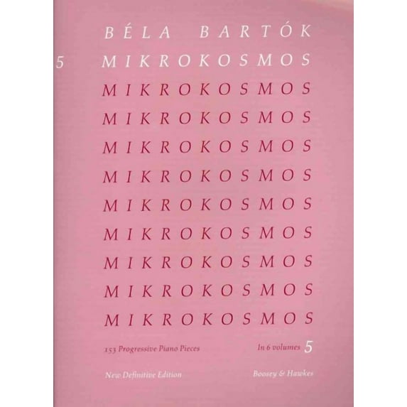 Mikrokosmos Volume 5 (Pink) (Paperback)