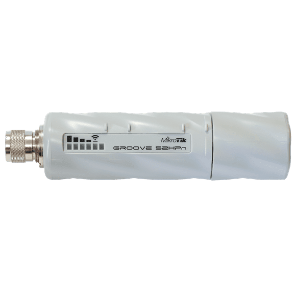 Mikrotik Groove 52HPN RBGroove52HPn-US Weatherproof up to 125Mbit built-in N-male connector.