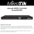 Mikrotik RB3011UiAS-RM RouterBOARD RB3011 10-port Gigabit LCD Display ...