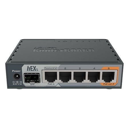Mikrotik hEX S RB760iGS Gigabit Ethernet Router with SFP Port