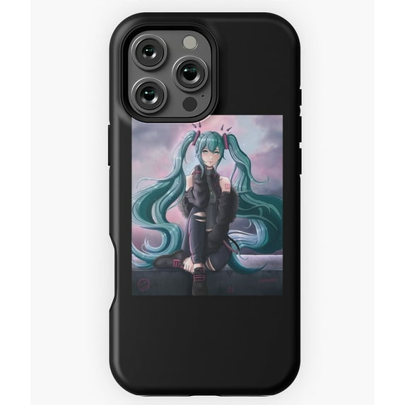 Miku Hatsune Anime Vocaloid Phone Case for iPhone 16 15 14 13 12 11 Pro Max