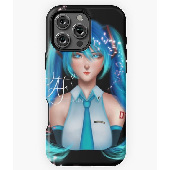 Miku Hatsune Fanart Anime Phone Case for iPhone 16 15 14 13 12 11 Pro Max
