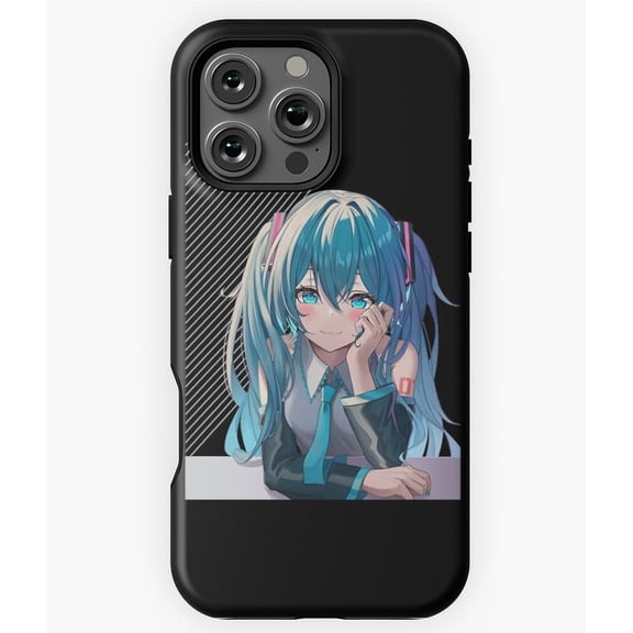 Miku Hatsune Vocaloid Anime Phone Case for iPhone 16 15 14 13 12 11 Pro Max
