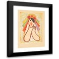 thumbnail image 1 of Mikuláš Galanda 14x18 Black Modern Framed Museum Art Print Titled - Bride (1938), 1 of 5