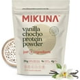 Mikuna Vegan Protein Powder (Vanilla, 15 Servings) Plant Based Chocho