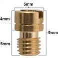 thumbnail image 1 of Mikuni N102/221 Series Main Jet 165 (No CA) for Suzuki DR-Z 400S 2000-2009, 1 of 1