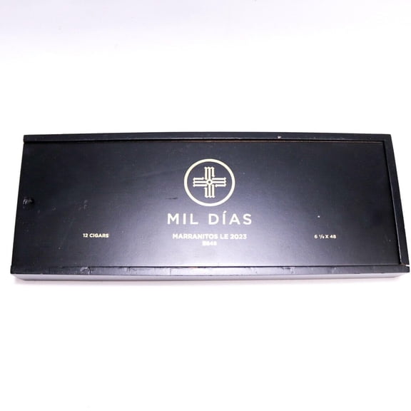 Mil Dias Marranitos LE 2023 E648 Empty Wood Cigar Box 13.25" x 5" x 1.25"