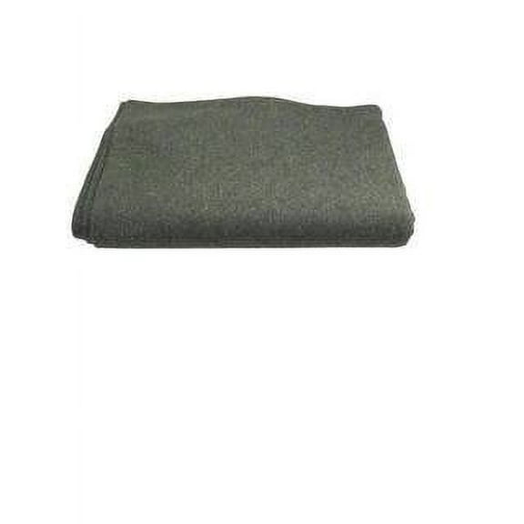 Major Surplus Army Style Wool Blanket, Olive Drab, 60 in x 80 in