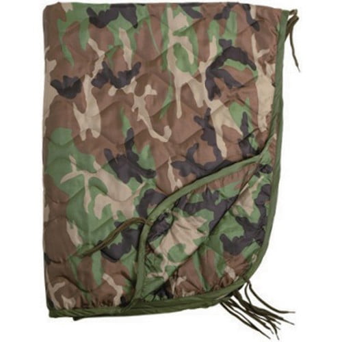 MIL-TEC Poncho Liner, Woodland Camo