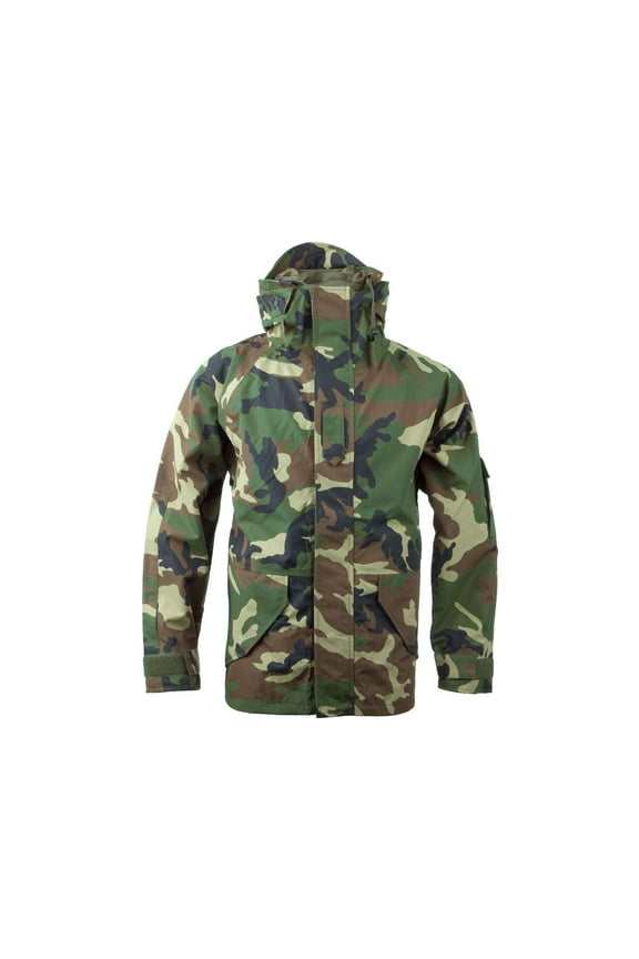 Trilam Wet Weather Jacket - Men's, Woodland Camo, Large