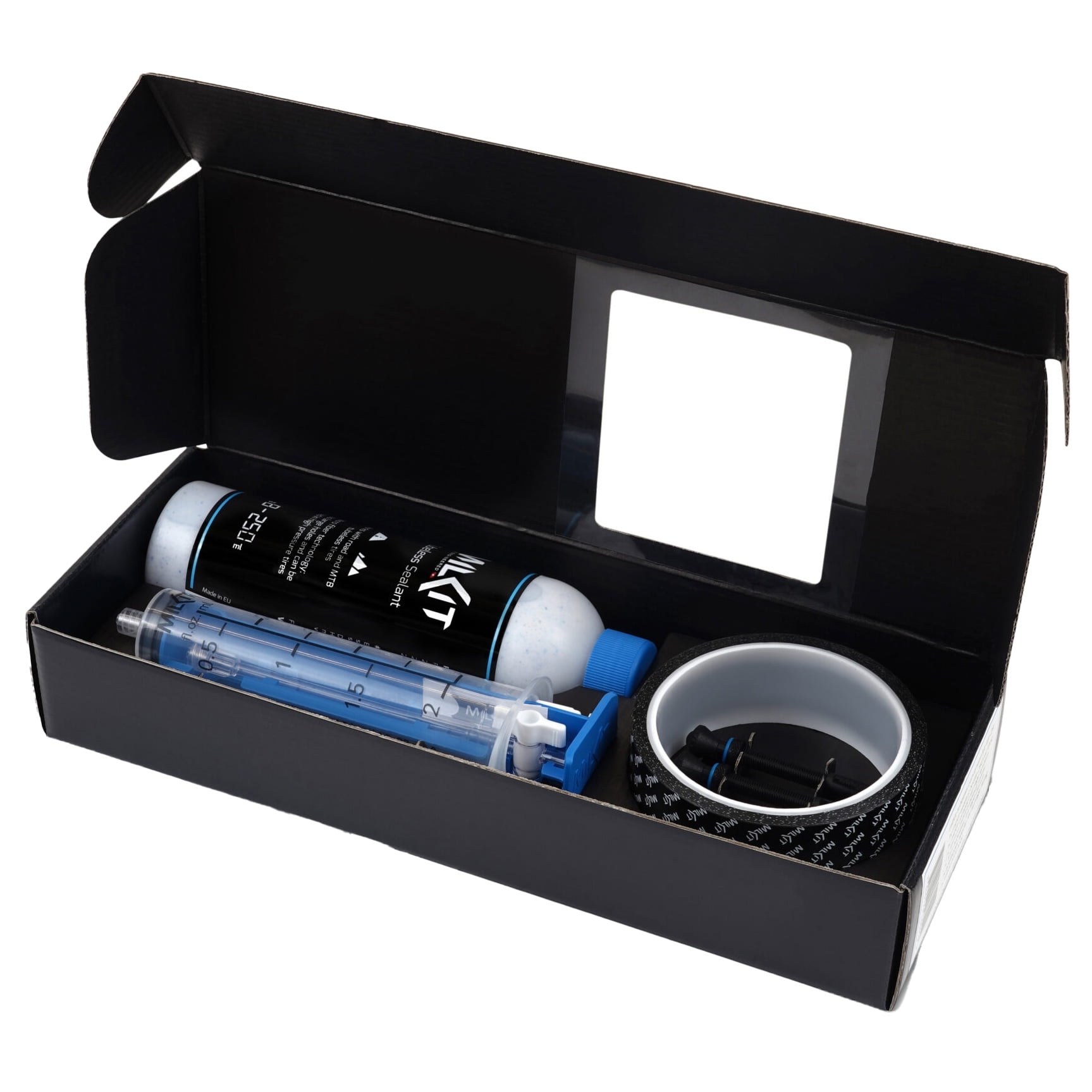 MilKit Tubeless Conversion Kit, Stem 45mm, Rim Strip 21mm - Walmart.com
