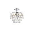 thumbnail image 1 of Mila 12 inch flush mount in chrome, 1 of 9