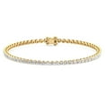 thumbnail image 1 of Mila - 4.5 Carat Crown Prong Diamond Tennis Bracelet, 1 of 7