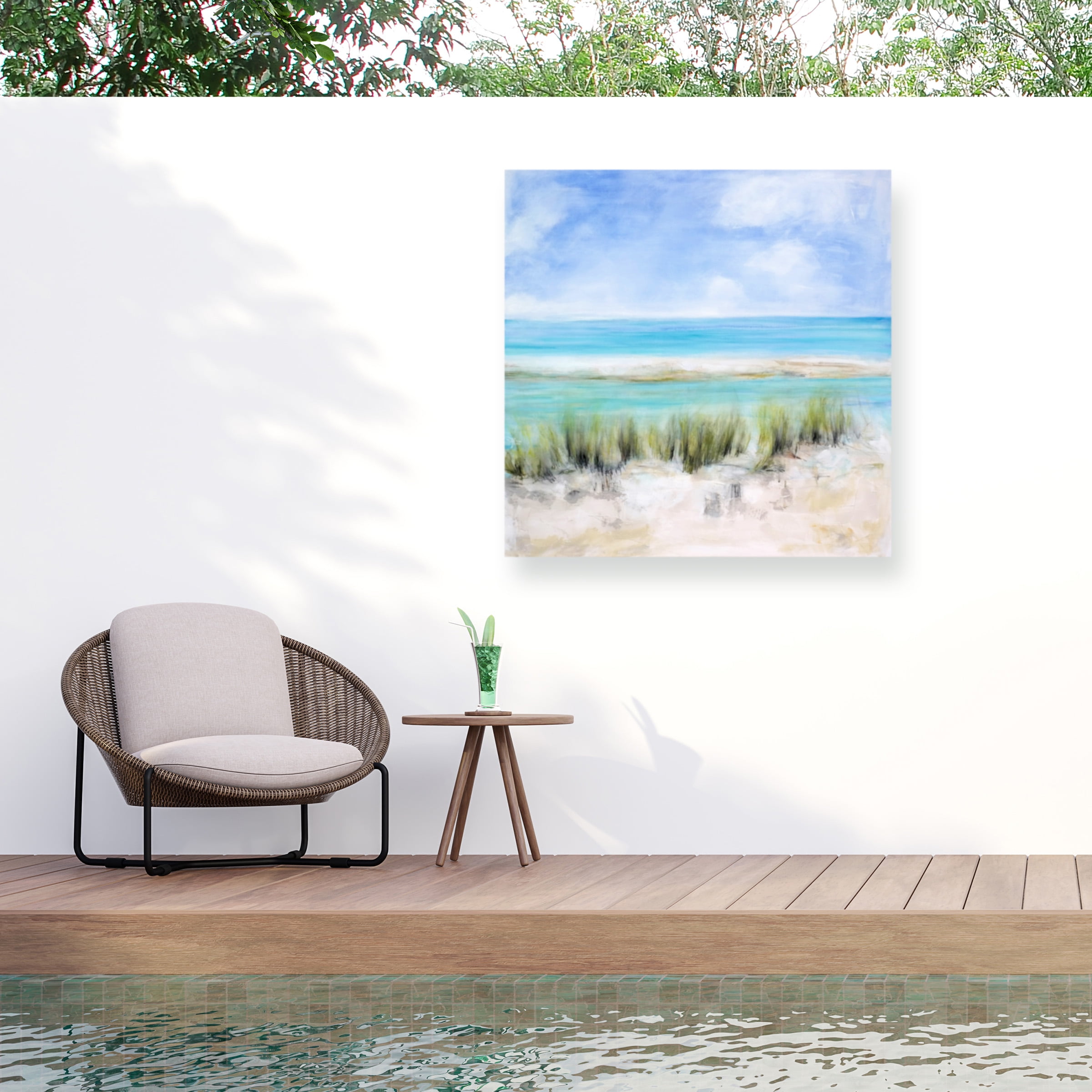 Mila Apperlo 'Captiva Island' Outdoor Canvas