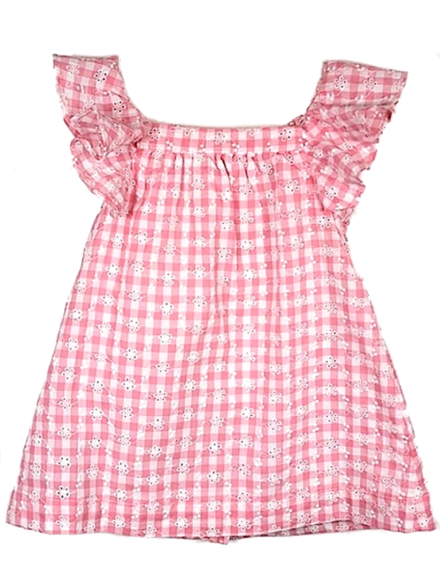 Toddler Dress Oshkosh Lace Dress Mila Emma Pink Gingham Eyelet Lace Dress  (Size 5T) Liberia Ubuy