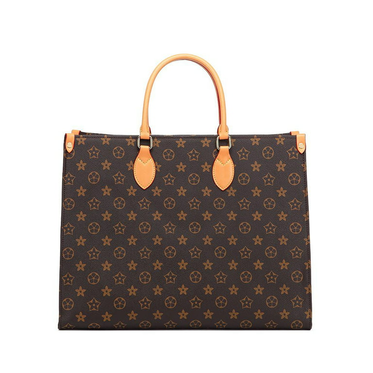 Louis Vuitton Limited Edition Monogram Fur Top Handle Satchel Kelly Style  Bag