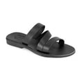 thumbnail image 1 of Mila - Leather Triple Strap Sandal - Womens Sandals, 1 of 3