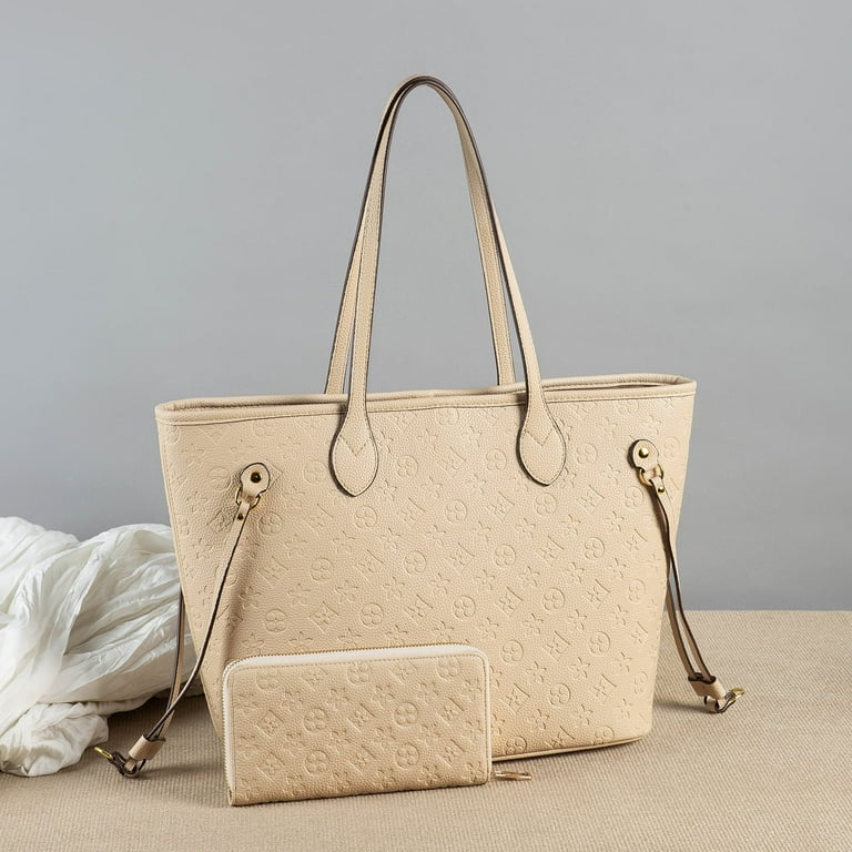 Beige designer handbag cheap
