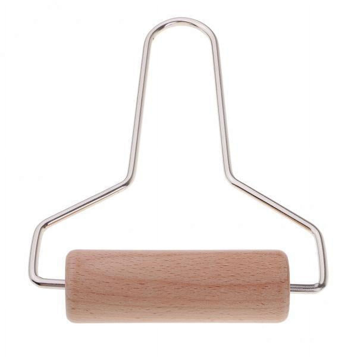 Milageto 2-6pack Wooden Non-Stick Roller Clay Tool Baking for Ceramic Pottery Sculpture 4 Pcs
