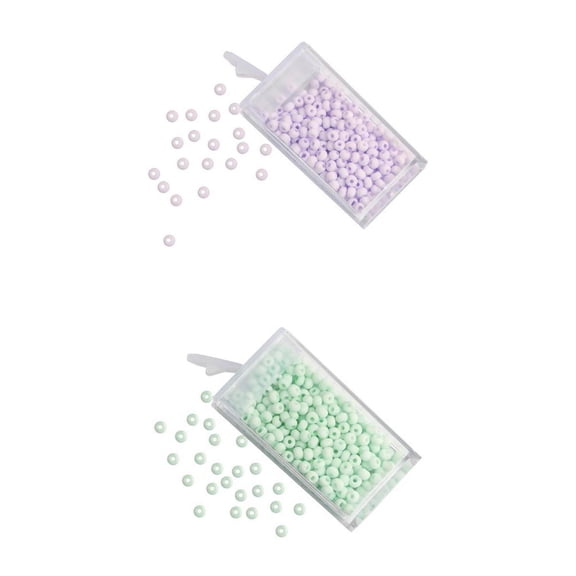 Milageto 2 X 3mm Beads, DIY Jewelry, Ethnic Retro Craft Kits for