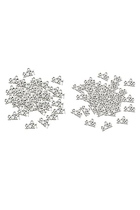 200Pcs Crystal Number Pendant Charms Beads Dangles Earrings Jewelry Findings