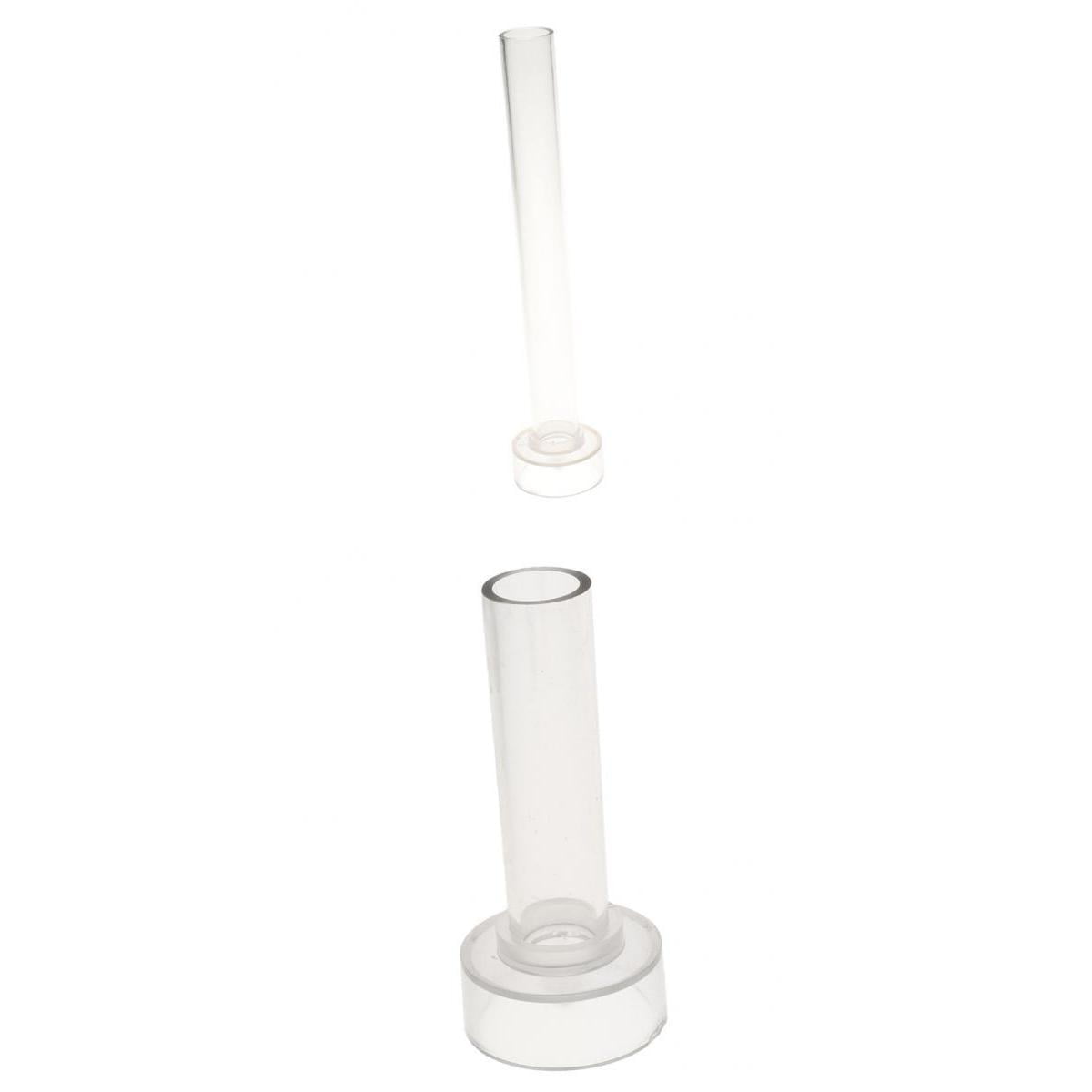 Milageto 28cm 13cm Plastic Church Top Candle Mold Mould for DIY Candle Making Model