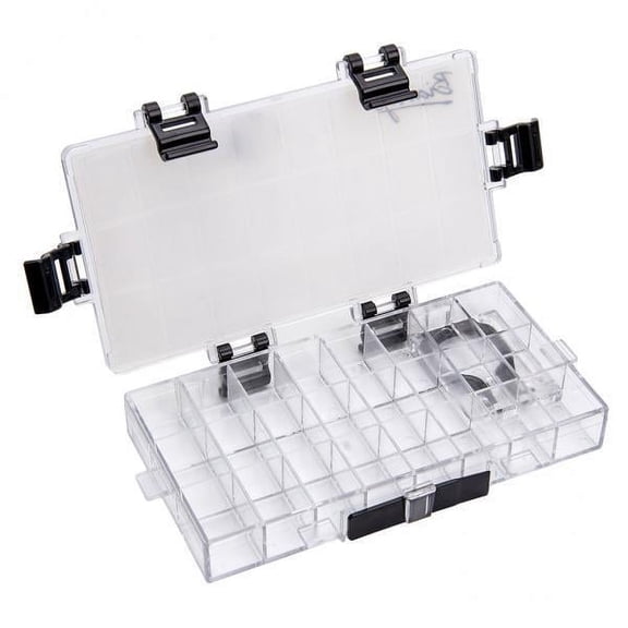 Milageto 2X Watercolor Palette Box Airtight 24 Deep Wells Paints Container Art Supplies